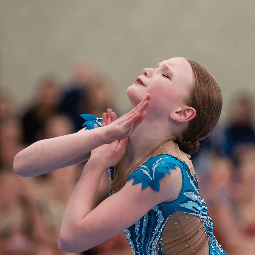 Passie bij de sport. Jonge dame bij GV Deltasport